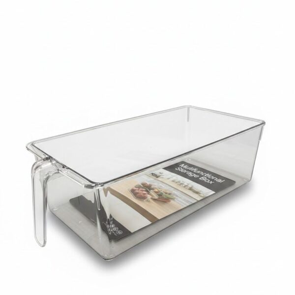 AgAABVncb3wUymw82I1L073VAe742BUt Long Strip Transparent Storage Box (Tall Profile with Handle)