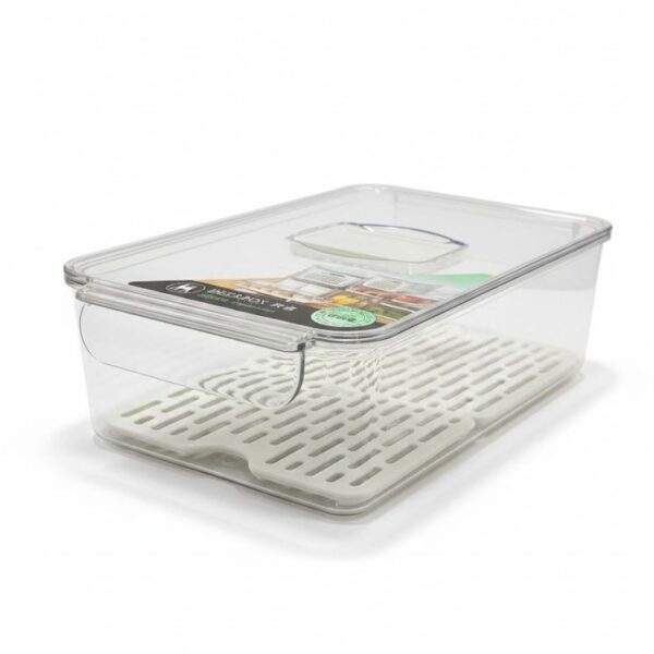 Drainage Layer Stackable Fresh-Keeping Box