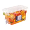 AgAABVncb3yL7wsY-adLRp9JMmcZeMXW Transparent Fresh Keeping Container with Tap