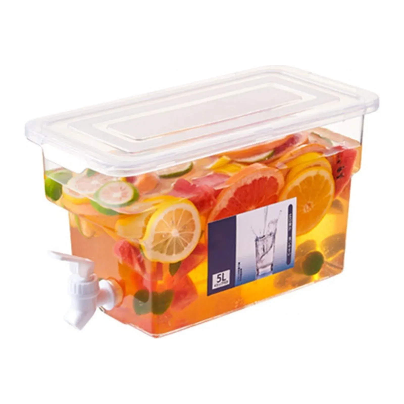 Transparent Fresh Keeping Container with Tap