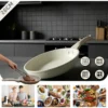 26cm Ceramic Non-Stick Frying Pan Multi Induction & Gas Compatible
