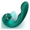 D_NQ_NP_2X_671448-MLB104666595998_012026-F USB Rechargeable Female G-Spot Vibrator with Clitoral Stimulator – 10 Vibration Modes, Green