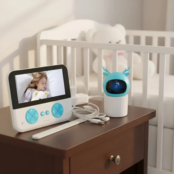 D_NQ_NP_2X_687860-MLB96698083892_112025-F Baby Monitor Camera WiFi App with Lullabies