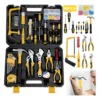 WeToke 98-Piece Basic Manual Tool Set with Portable Case, Black