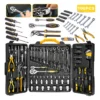 WeToke 110-Piece Professional Tool Kit for Home and Workshop, Black
