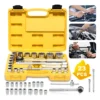 WeToke 23-Piece 1/2-Inch Drive Professional Socket Set with Case, Yellow