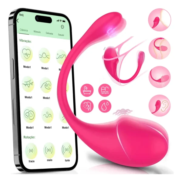 Pink Panties Vibrator Bullet G-Spot Clitoris App Bluetooth Control