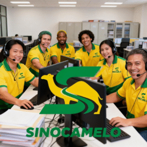 jimeng-2026-01-08-2813-你能生成一张办公室，很多员工（拉美人，中国人，黑人，白人）们带个耳机在工作“网上...